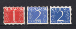 NEDERLAND 460/461 MH 1946-1957 - Cijfer - Nuevos