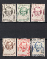 NEDERLAND 454/459 MH 1946 - Prinsessenzegels - Ongebruikt