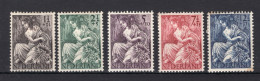 NEDERLAND 449/453 MH 1946 - Nationale-hulpzegels - Unused Stamps