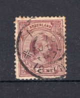 NEDERLAND 42 Gestempeld 1891 - Prinses Wilhelmina - Gebraucht