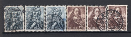 NEDERLAND 416/417 Gestempeld 1943-1944 - Zeehelden (3 Stuks) - Used Stamps