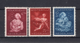 NEDERLAND 424-426/427 MH 1944 - Winterhulp-Volksdienstzegels - Neufs