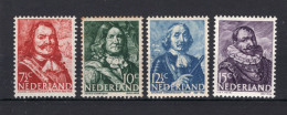 NEDERLAND 412/415 MH 1943-1944 - Zeehelden - Unused Stamps