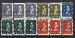 NEDERLAND 374/378 Gestempeld 1940 - Kinderzegels - Gebruikt