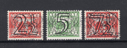 NEDERLAND 356/368 Gestempeld 1940 - Guilloche (Traliezegels) - Gebraucht