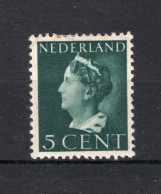 NEDERLAND 332 MH 1940-1947 - Koningin Wilhelmina - Nuevos