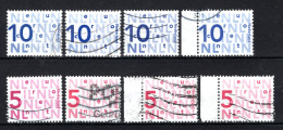 NEDERLAND 2135/2136° Gestempeld 2002-2005 - Bijplakzegels - Usati