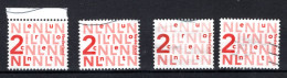 NEDERLAND 2034° Gestempeld 2002-2005 - Bijplakzegels - Gebruikt