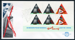 NEDERLAND E231a FDC 1985 - Blok Kinderzegels - FDC