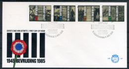 NEDERLAND E227 FDC 1985 - Verzet En Bevrijding -2 - FDC