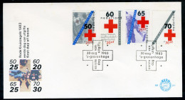 NEDERLAND E211 FDC 1983 - Rode Kruis -1 - FDC