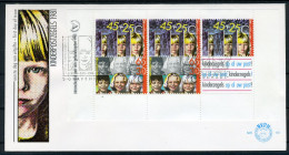 NEDERLAND E197a FDC 1981 - Blok Kinderzegels -1 - FDC