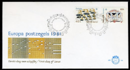 NEDERLAND E194 FDC 1981 - Europa -1 - FDC