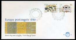 NEDERLAND E194 FDC 1981 - Europa - FDC