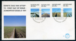 NEDERLAND E191 FDC 1981 - Zomerzegels - FDC