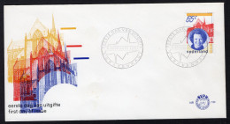 NEDERLAND E190 FDC 1981 - Waardeverandering Inhuldiging -1 - FDC