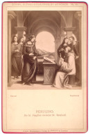 Fotografie Friedr. Bruckmann, München, Gemälde: Die Hl. Jungfrau Erscheitn St. Bernhard, Nach Perugino  - Other & Unclassified