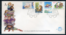 NEDERLAND E189 FDC 1980 - Kinderzegels - FDC