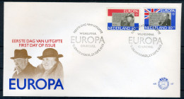 NEDERLAND E187 FDC 1980 - Europa -2 - FDC