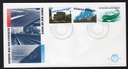 NEDERLAND E186 FDC 1980 -Verkeer -1 - FDC