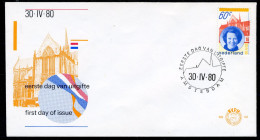 NEDERLAND E183 FDC 1980 - Inhuldiging -2 - FDC