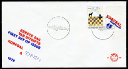 NEDERLAND E166 FDC 1978 - Sportserie -1 - FDC