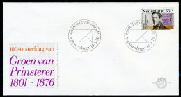 NEDERLAND E148 FDC 1976 - Groen Van Prinsterer - FDC