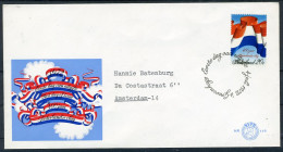 NEDERLAND E119 FDC 1972 - 400 Jaar Nederlandse Vlag (met Adres) - FDC