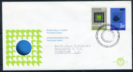 NEDERLAND E107 FDC 1970 - I.P.U En V.N. (met Adres) - FDC