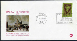 NEDERLAND Dag Van De Postzegel 1969 Amsterdam 11/10/1969 - Storia Postale