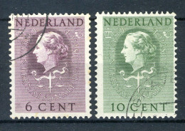 NEDERLAND D33/34 Gestempeld 1951-1958  - Servicios