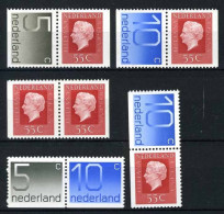 NEDERLAND C123-137/140 MNH 1977 - Combinaties Postzegelboekje PB22 - Booklets & Coils