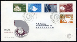 NEDERLAND E83 FDC 1967 - Zomerzegels (met Adres) - FDC