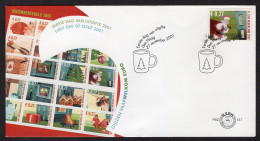 NEDERLAND E447 FDC 2001 - Decemberzegels - FDC