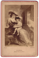 Fotografie Verlangsanstalt Kunst & Wissenschaft, Gemälde: Rubens Frau Mit Kind, Nach Rubens  - Autres & Non Classés