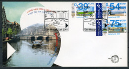 NEDERLAND E441 FDC 2001 - Eurozegels -1 - FDC