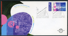 NEDERLAND E432 FDC 2001 - Rotterdam 2001 Cult. Hoofdstad -1 - FDC