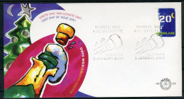 NEDERLAND E429 FDC 2001 - Bijplakzegel -1 - FDC