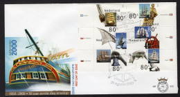 NEDERLAND E422 FDC 2000 - Sail 2000 - FDC