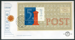 NEDERLAND E408 FDC 1999 - Blok 200 Jaar Nationaal Postbedrijf - FDC