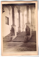 Foto Unbekannter Fotograf, Ansicht Genova - Genua, Palazzo Durazzo, Voyer Mit Statuen & Säulen  - Places