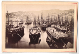 Foto Unbekannter Fotograf, Ansicht Genova - Genua, Dampf - Und Segelschiffe Im Hafen, Il Porto  - Places