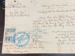 Viet Nam Suoth Old Documents That Have Children Authenticated(2 $ Ha Noi 1952) PAPER Have Wedge QUALITY:GOOD 1-PCS Very - Sammlungen
