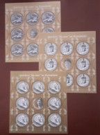 Romania 2004 - Sport , Golden  Athletes Of Romania , MNH , Mi. 5889KB-5891KB - Unused Stamps