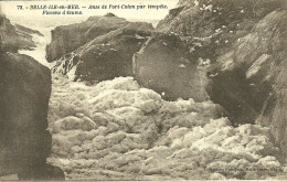 56  BELLE ILE EN MER - ANSE DE PORT COTON PAR TEMPETE - FLOCONS D' ECUME (ref 23985) - Belle Ile En Mer