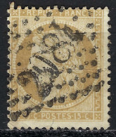 FRANCE Classique, B Obl. GC Des Villes Sur TP Isolés: GC 2084 (Lorient,1) Sur Y&T 59 Déf. - 1871-1875 Cérès