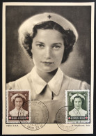 Belgique 1953 Carte Maximum Princesse Joséphine-Charlotte Charité Croix-Rouge - TB - 1951-1960