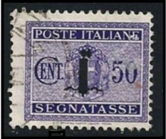 ● ITALIA  R.S.I. 1944 ֍ SEGNATASSE ● N.° 66 Usato ● Fil. D ● Cat. ? € ️● Lotto N. 926 ️● - Postage Due