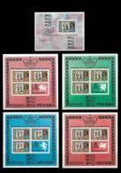 St. Lucia 1978 Royalty, Kings & Queens Of England, Queen Elizabeth II, Silver Jubilee Stamps Sheets MNH - Ste Lucie (...-1978)