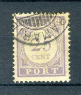 SURINAME P27 Gestempeld 1913-1931 - Portzegels - Surinam ... - 1975